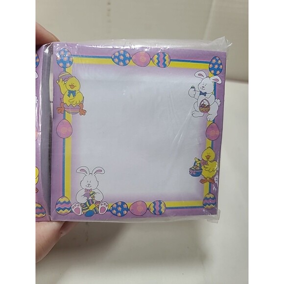 NEW Bulk 400ct Easter Spring Sticky Notes 3.5" X 3.5" - Picture 5 of 5